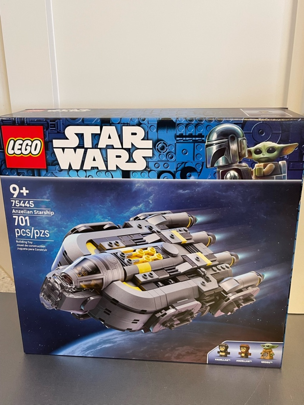 LEGO Star Wars Anzellan Starship - Gray/Yellow/Black 75445 701Pcs 9+ NIP Sealed